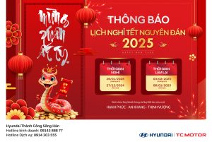THÔNG BÁO LỊCH NGHỈ TẾT NGUYÊN ĐÁN ẤT TỴ 2025